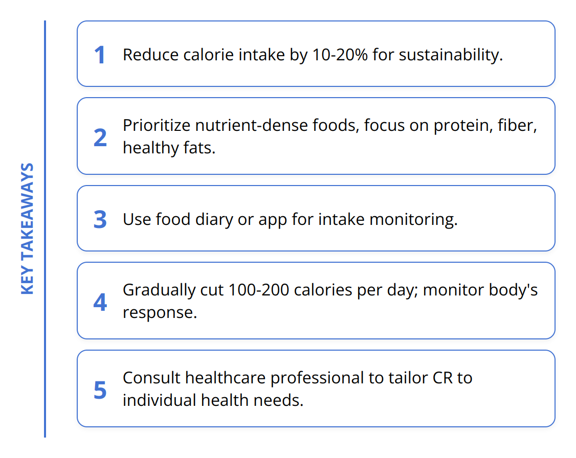Key Takeaways - How to Use Caloric Restriction for Longevity