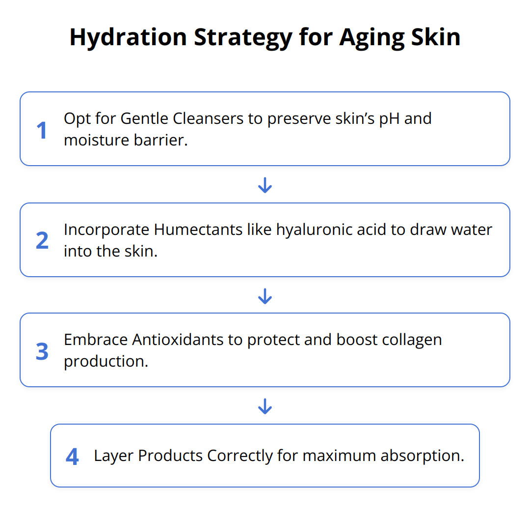 Flow Chart - Hydration Strategy for Aging Skin
