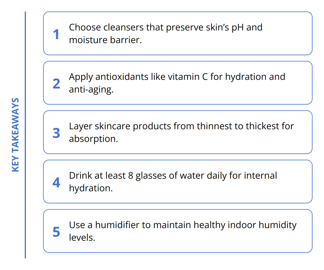 Key Takeaways - What Are the Best Hydration Practices for Aging Skin?